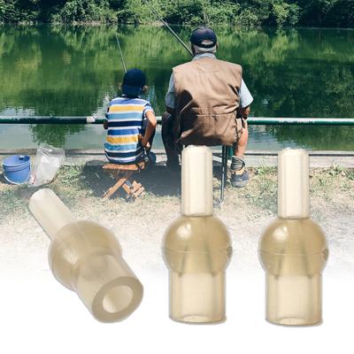 50Pcs Soft Rubber Quick Change Bead Carp Fishing Micro Tulip Bead Protective Sleeve Anti Tangle Sleeve Rigs Easy To Use