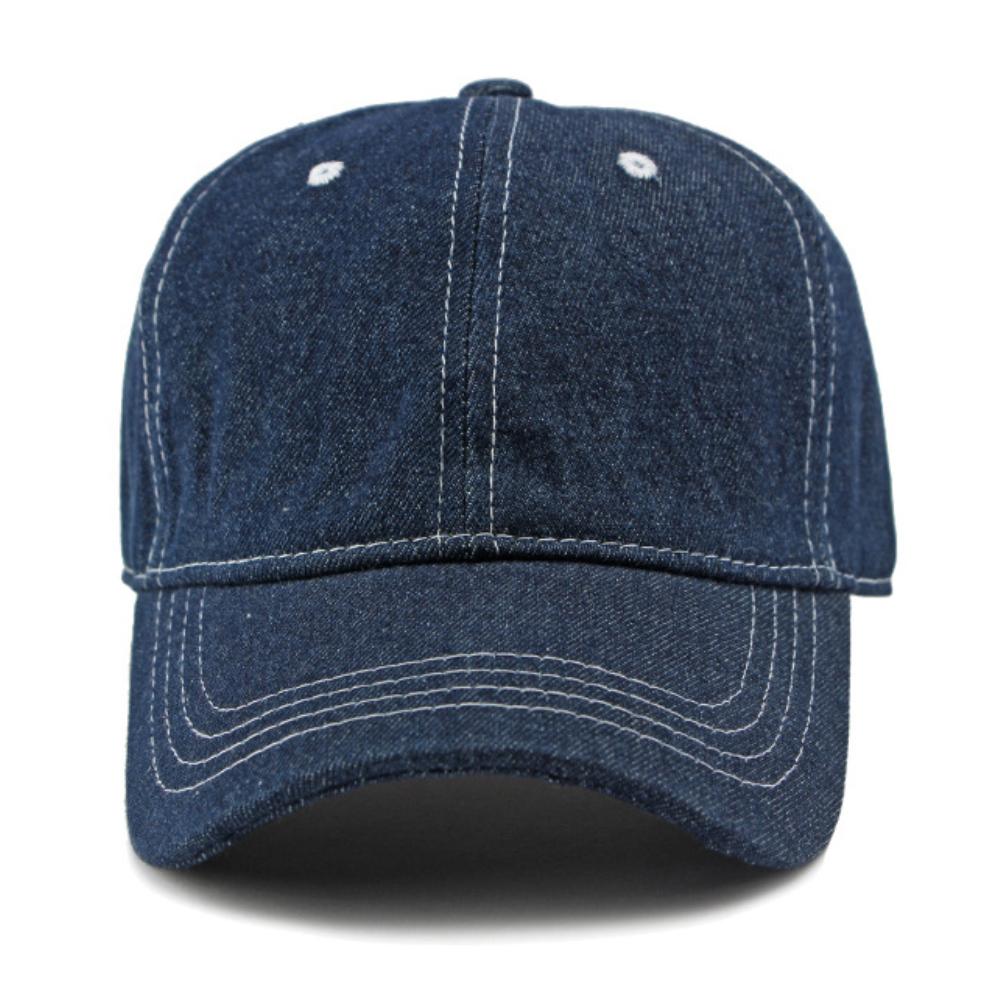 HT4755 Baseball Cap Spring Summer Autumn Caps for Men Women Solid Plain Denim Baseball Hat Male Female Adjustable Snapback Caps