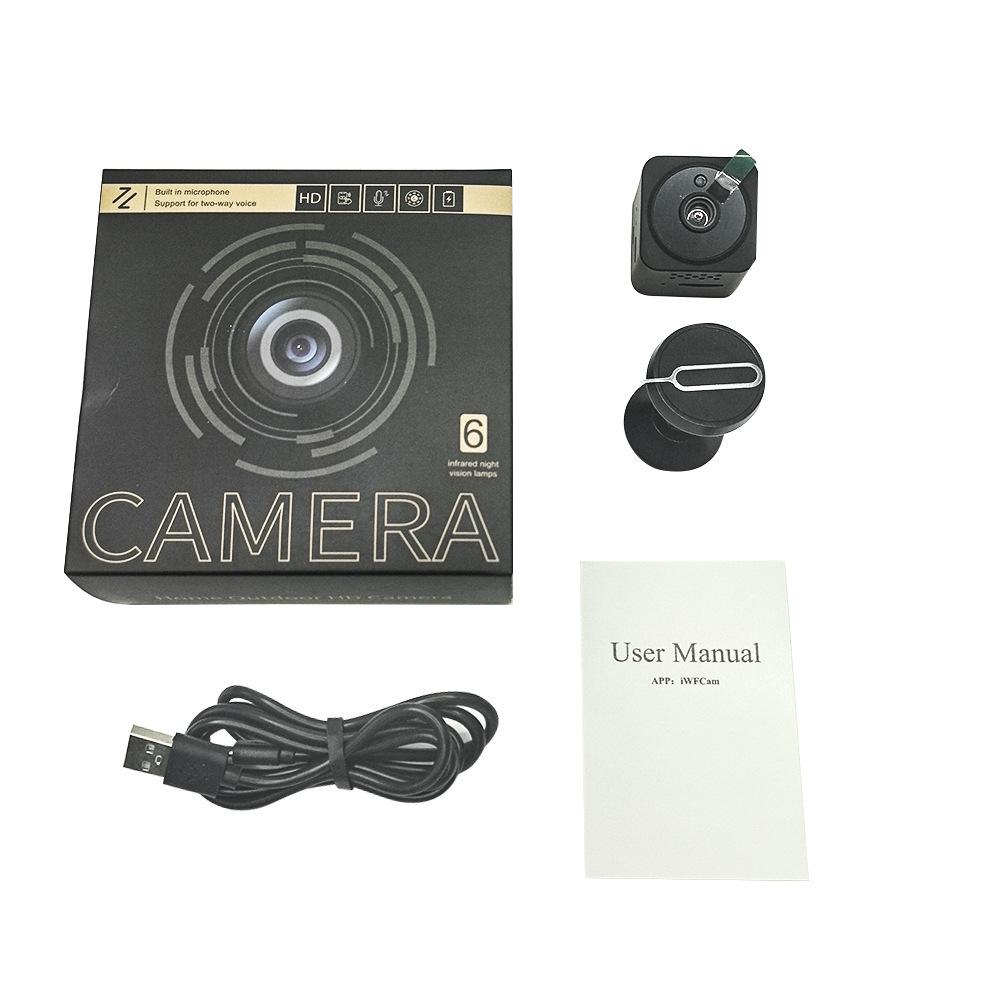 Yüksek Çözünürlüklü Ev Sesli İnterkom Kamerası İç Mekan Güvenlik Monitörü Ağ Wifi Kamerası