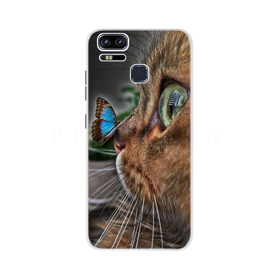 For Asus Zenfone 3 Zoom ZE553KL Case Zenfone Zoom S Z01HD Z01HDA Silicone Soft TPU Phone Back Cover Cases For Asus ZE553KL Funda