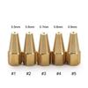 Cutting Welding Accessory Propane Acetylene Torch Tip Oxygen Welding H01-2 Gas Brazing Torch Nozzle