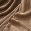 Cozy Knit Velvet Blanket & Shawl - Thick, Warm Cover for Sofa or Office
