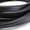 Black 4.5m Rubber Edge Seal Strip Car Door Pillar Noise Trim Weatherstrip U Type