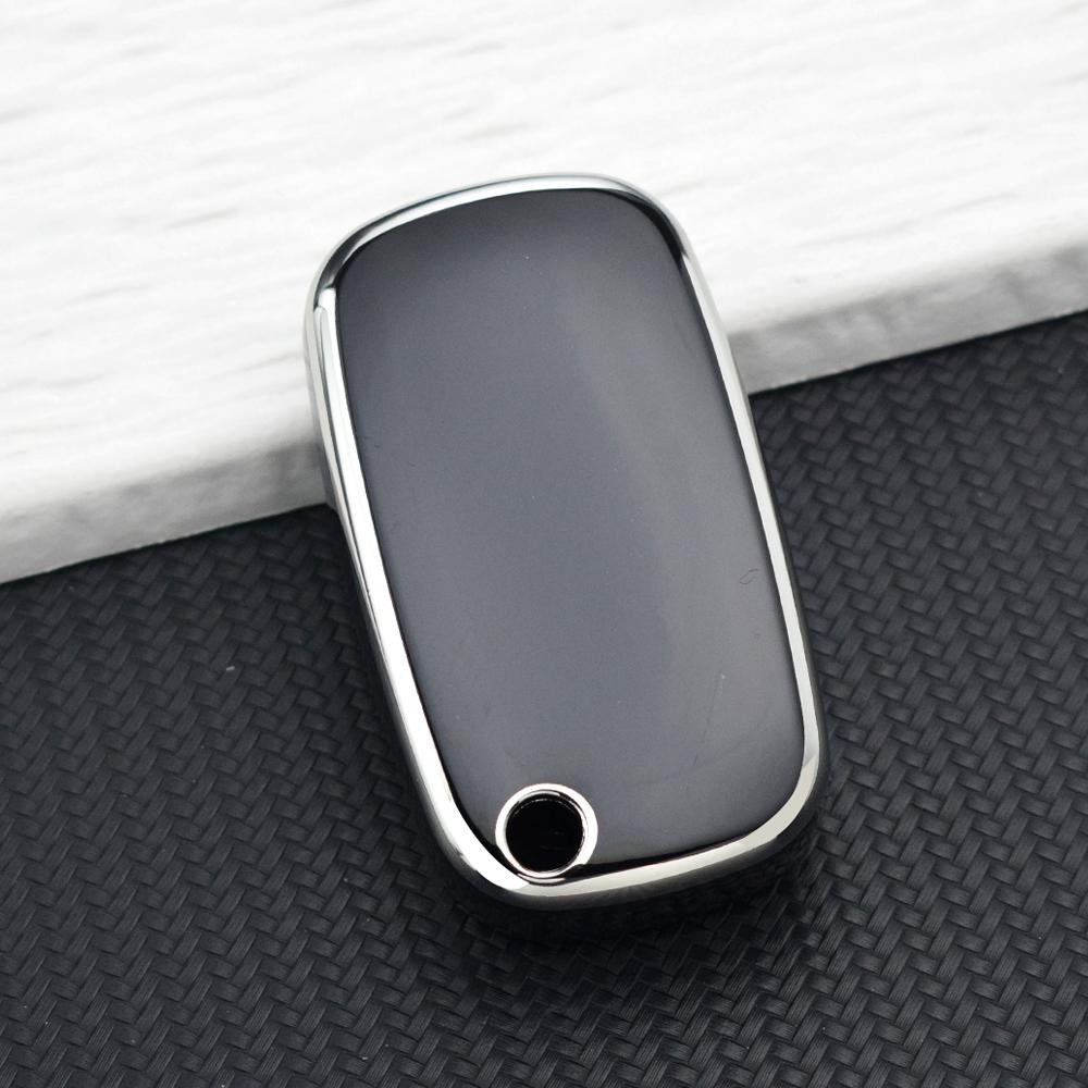 Car Key Case For Renault Clio Megane Fluence for Mercedes LADA Vesta Granta XRay Kalina Priora Sedan TPU Key Cover Fob Keychain
