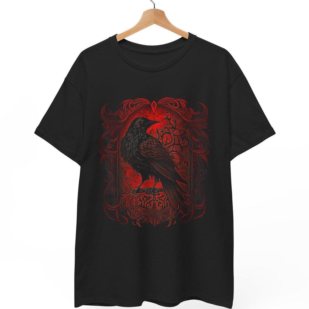 Odin's Raven T-Shirt, Norse Yggdrasil Tree of Life Tee