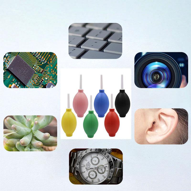 1 Peça Lente de Câmera Ar Durável TPE Portátil Limpador de Poeira Para Teclados de Computador Secador de Cola para Cílios Pequena Bomba de Aperto Sensor