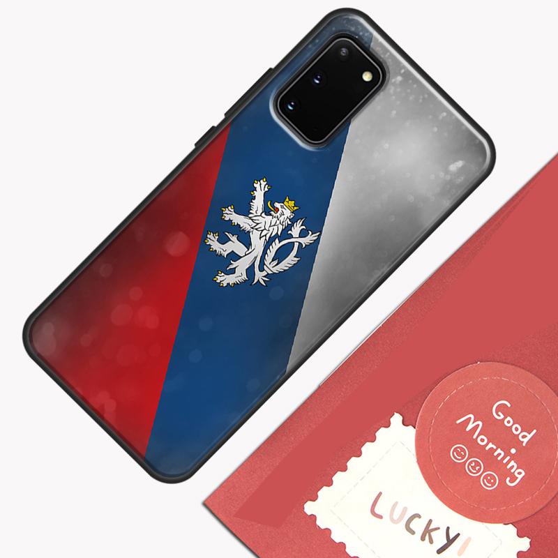 Czech Republic Czech Flag Phone Case For Samsung Galaxy S24 S26 Ultra S20 S21 S22 S23 S25 Plus S10 S25 FE Cover Shell