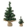 Adorable Mini Christmas Tree With Burlap Design For Festive Holiday Decor 30cm
