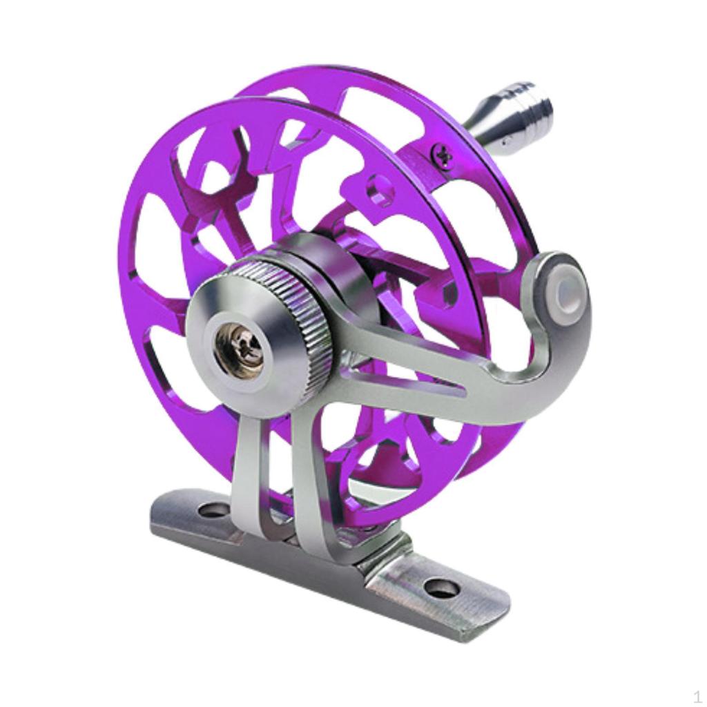 3 Kg Lightweight Ice Fishing Reel, 65 Mm Spool Made Entirely of Metal, Accessories for Fresh