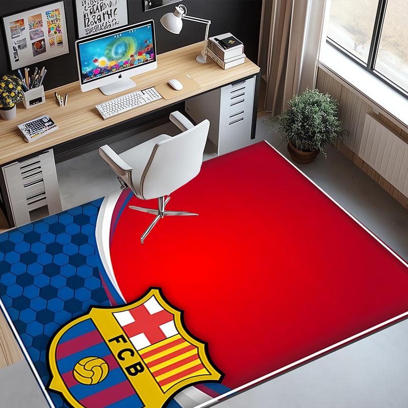 football club FC Pattern Rug, Indoor/Outdoor Mat, for Picnic, Gameroom, Bedroom, Office, Living Room, Home Decor Carpet, Birthday Gift