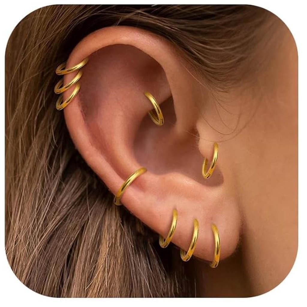 F136 Titanium Seamless Ring: Basic Style Nose, Ear, and Body Piercing Jewelry