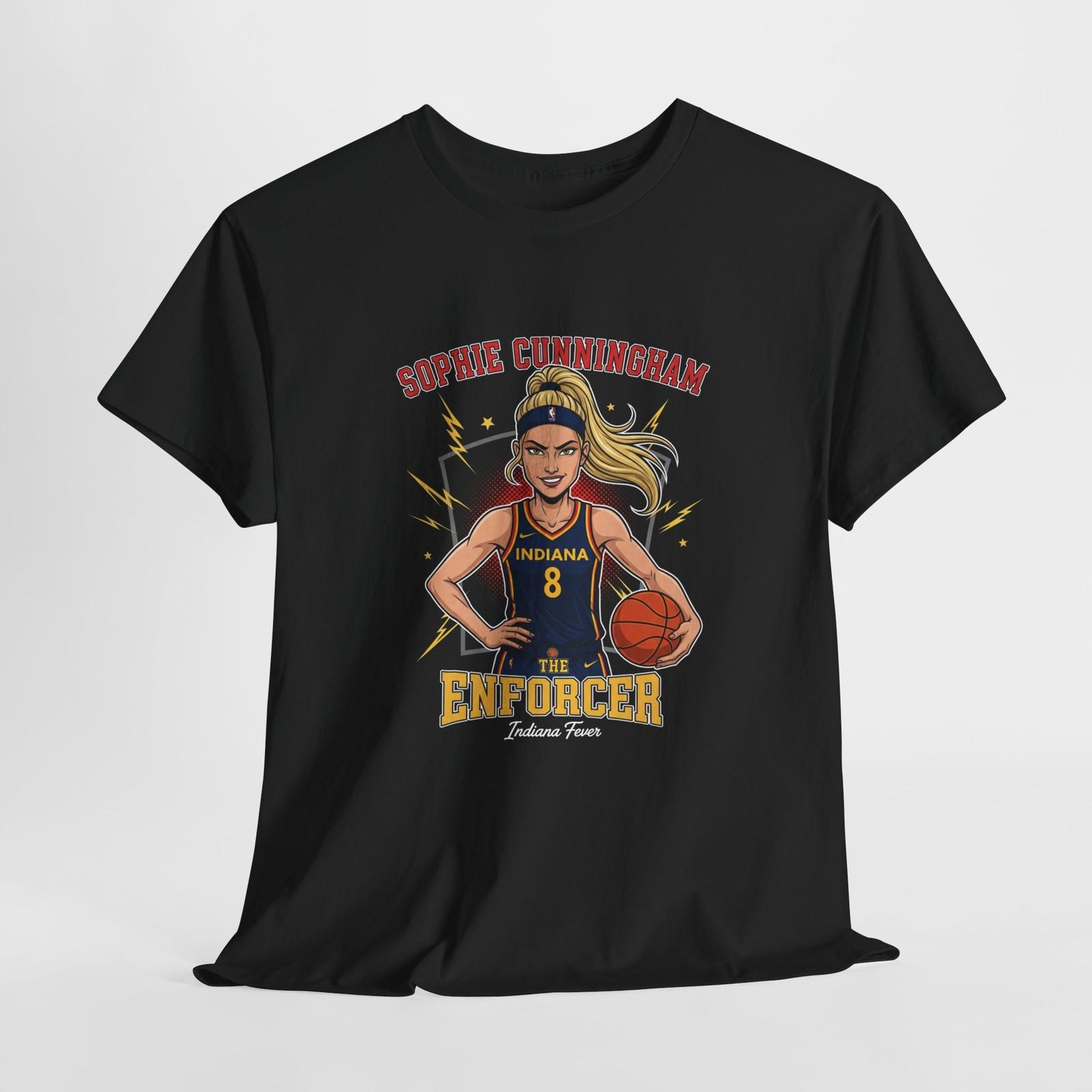 

Sophie Cunningham Enforcer Unisex Tee, Basketball Fan Gift, Sports Shirt, 4XL