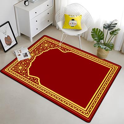 Alfombra de oración musulmana, alfombrillas para el suelo, felpudo para sala de estar, alfombrilla antideslizante de felpa para silla, alfombra para el baño, alfombra peluda para el dormitorio