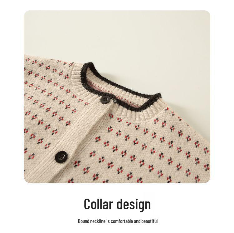 Unisex Baby Knit Cardigan for Spring & Autumn 2025 – Trendy Children's Sweater Coat In Stock
