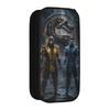 Large-capacity Pencil Pouch Mortal Kombat II Moive 2026 School Accessories Double Layer Pen Case Women Make Up Bag Perfect Gifts