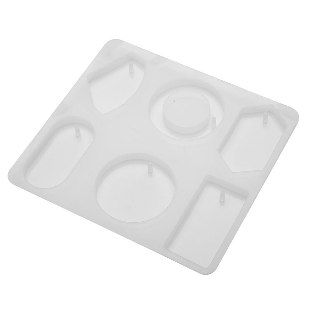 DIY Tool Epoxy Resin Mould Sweater Chain Necklace Pendant Jewelry Silicone Mold