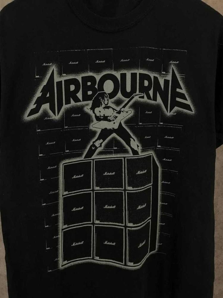 

Airbourne Band In Concert Tour Tee Shirt Black Unisex S-5XL ND1102 Unisex T-Shirt M