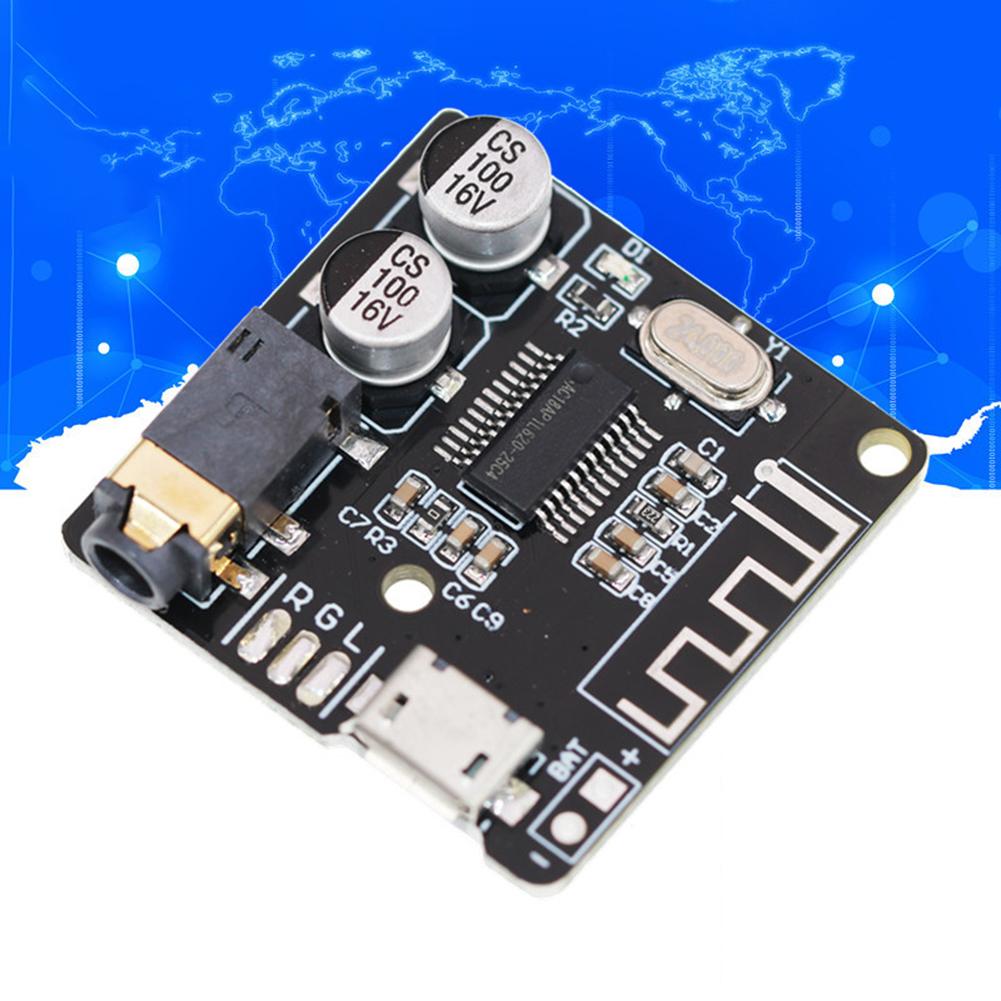 Bluetooth-compatible 5.0 Decoder DC 3.7-5V Wireless Stereo Module Support MICRO USB Car Stereo Music Amplifier Module for DIY