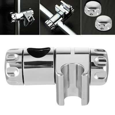Bathroom Shower Rail Head Holder Hose Riser Slider Bar Clamp Bracket Adjustable Shower Head Clamp Bracket Shower Head Riser
