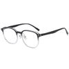 Japanese Ultralight Full-Rim Anti-Blue Light Glasses - Non-Prescription, Prescription-Friendly Frames for Men and Women (Model 9906)
