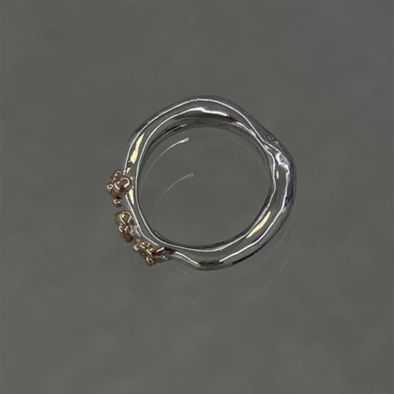 8:logtxme Wildflower Ring