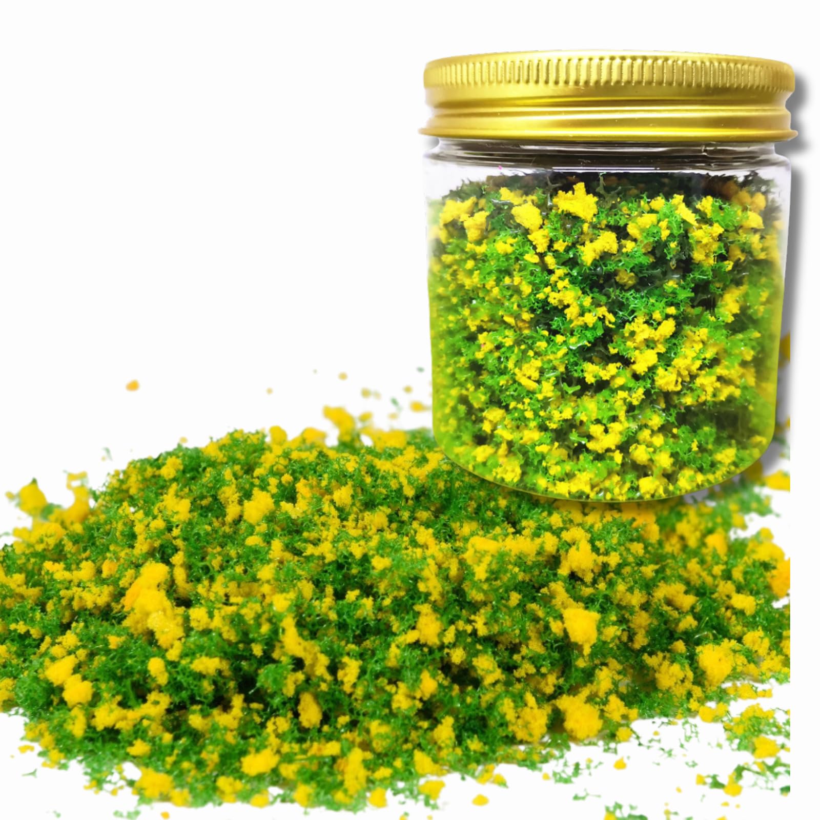 Meilleur Choix Diorama Powder Miniature Flower Garden (Yellow)