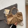 Foreign French Temperament Cloud Handbag Women's 2025 Autumn New Casual Niche Pleated Shoulder Wrinkled Messenger Bag