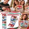 Christmas Stickers 474, Holiday Sticker Set for DIY Crafts, Scrapbooking and Seasonal Decorations