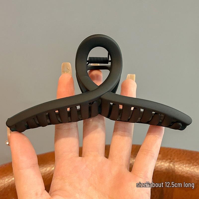 

Корейский инфлюенсер Минималистичная большая заколка-краб для волос Пучок Женская темпераментная заколка