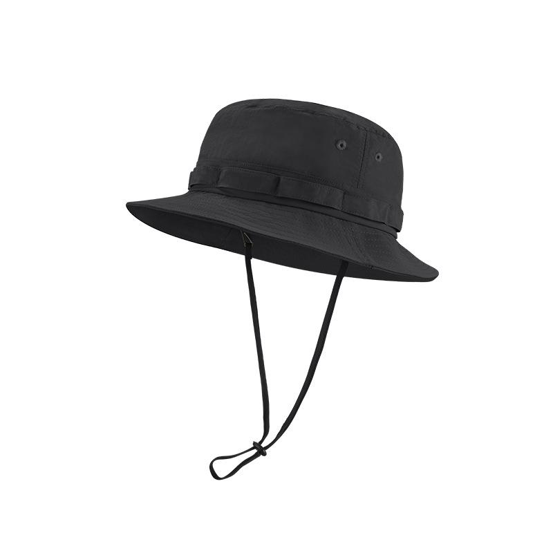 

Summer sun protection hat UV protection sun hat Ultra lightweight men s bucket hat Portable folding fishing hat чорний