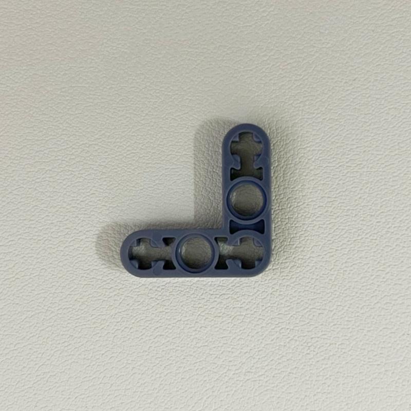 

32056 Modified Bent Thin L-Shape 3x3 Bricks Collections Bulk Modular GBC Toy For Technical MOC DIY Buildings Blocks Compatible темно-сірий
