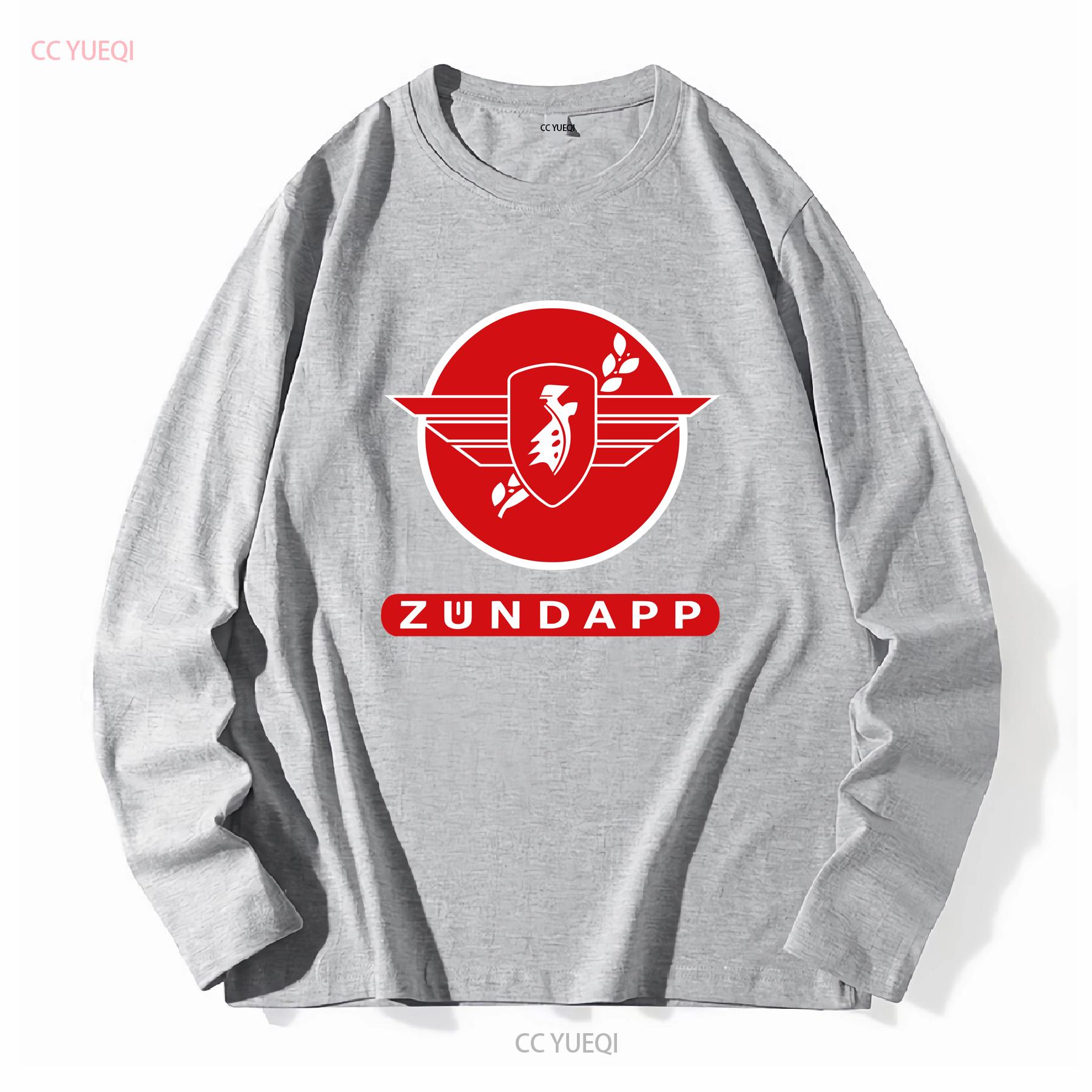

Zuendapp Classic German Motorcycle Zundapp Logo Patch Black T shirt Size S To 5X vintage Washed Unisex Breathable 3XL