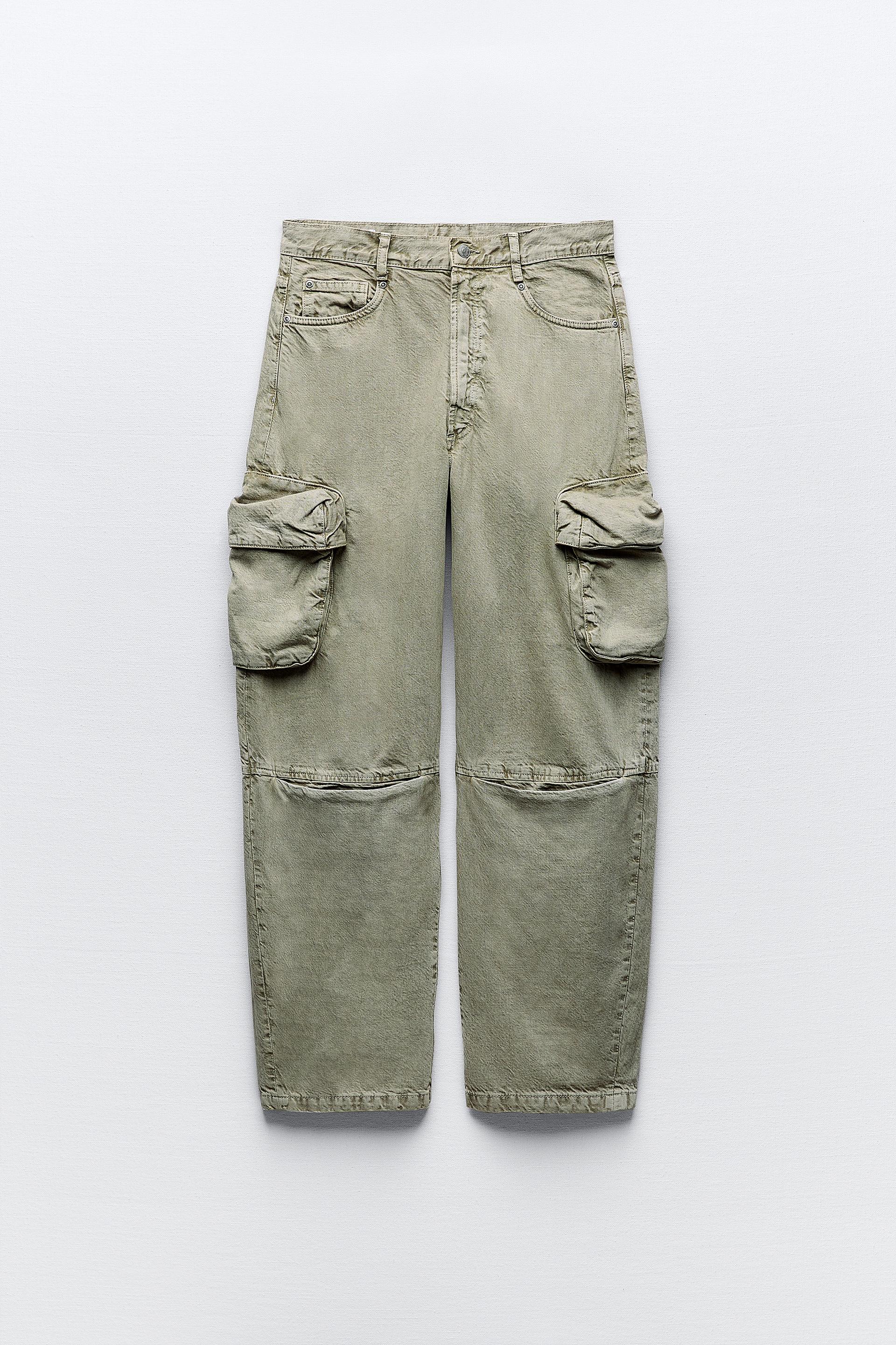 

ДЖИНСЫ БОЙФРЕНД СРЕДНЕЙ ПОСАДКИ TRF