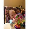 Tricolor Rotating Ferris Wheel Baby Rattle - Early Education Toy for Newborns