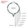 Stylish Multi Layer Necklace With Tassels Detail Elegant Look For Fashion Forward Women Lightweight And Comfortable Use
