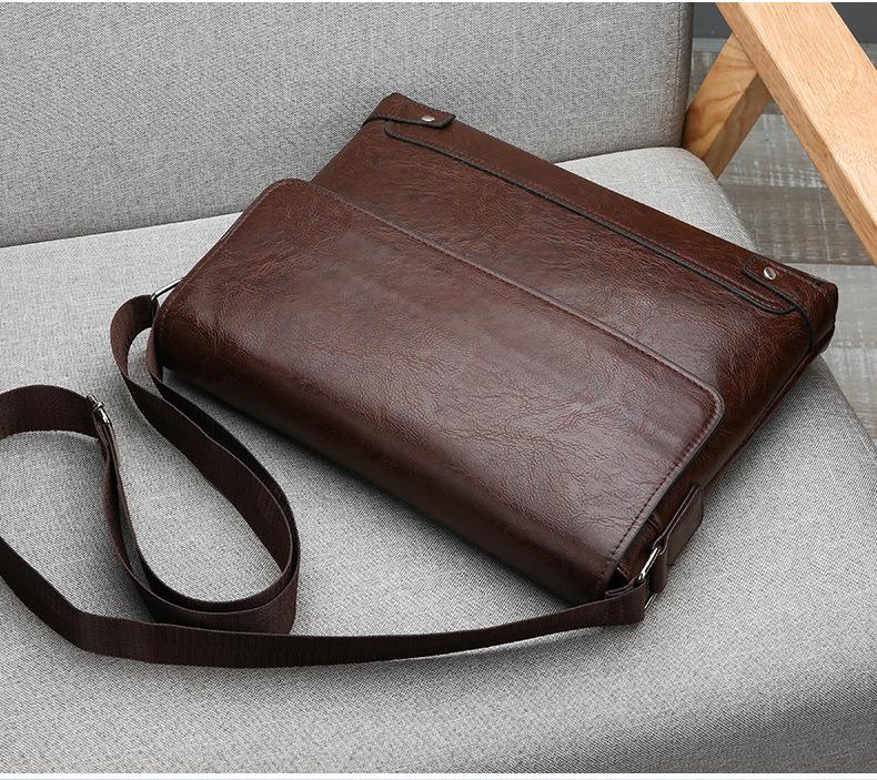 New Large Capacity Men's Casual Crossbody Messenger Bag