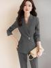 Women's Slim-Fit Professional Suit Set, New Autumn/Winter Collection, Ideal for Real Estate or 4S Store Sales Office