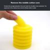 Round Filter Element Replacement Built-in Filter Lightweight Fish Tank Cotton Core Aquarium Cleaning Tools