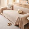 Sofa Towel With Full Coverage Cream Wind Blanket Universal Sofa Cover All Season Universal All Inclusive Non-Slip Sofa Blanket