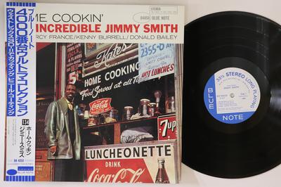 LP Record JIMMY SMITH  Home Cookin BN4050BST84050 BLUE NOTE 1992 Japan Obi Jazz Used