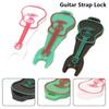 1Pcs Strap Retainer System Locking Button Pins Locking End Stud  for Acoustic Bass Guitar