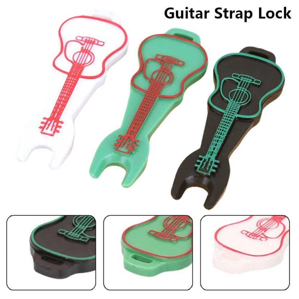1Pcs Strap Retainer System Locking Button Pins Locking End Stud  for Acoustic Bass Guitar