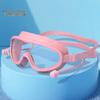 Adults Swim Goggles Anti-Fog Large Frame Pool Goggles High-Definition Wide View Swimming Glasses for Men Women
