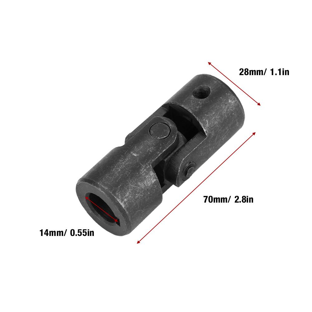 Cuplă ax motor Articulație cardanică Conector Articulație U ID 14mm DE 28mm