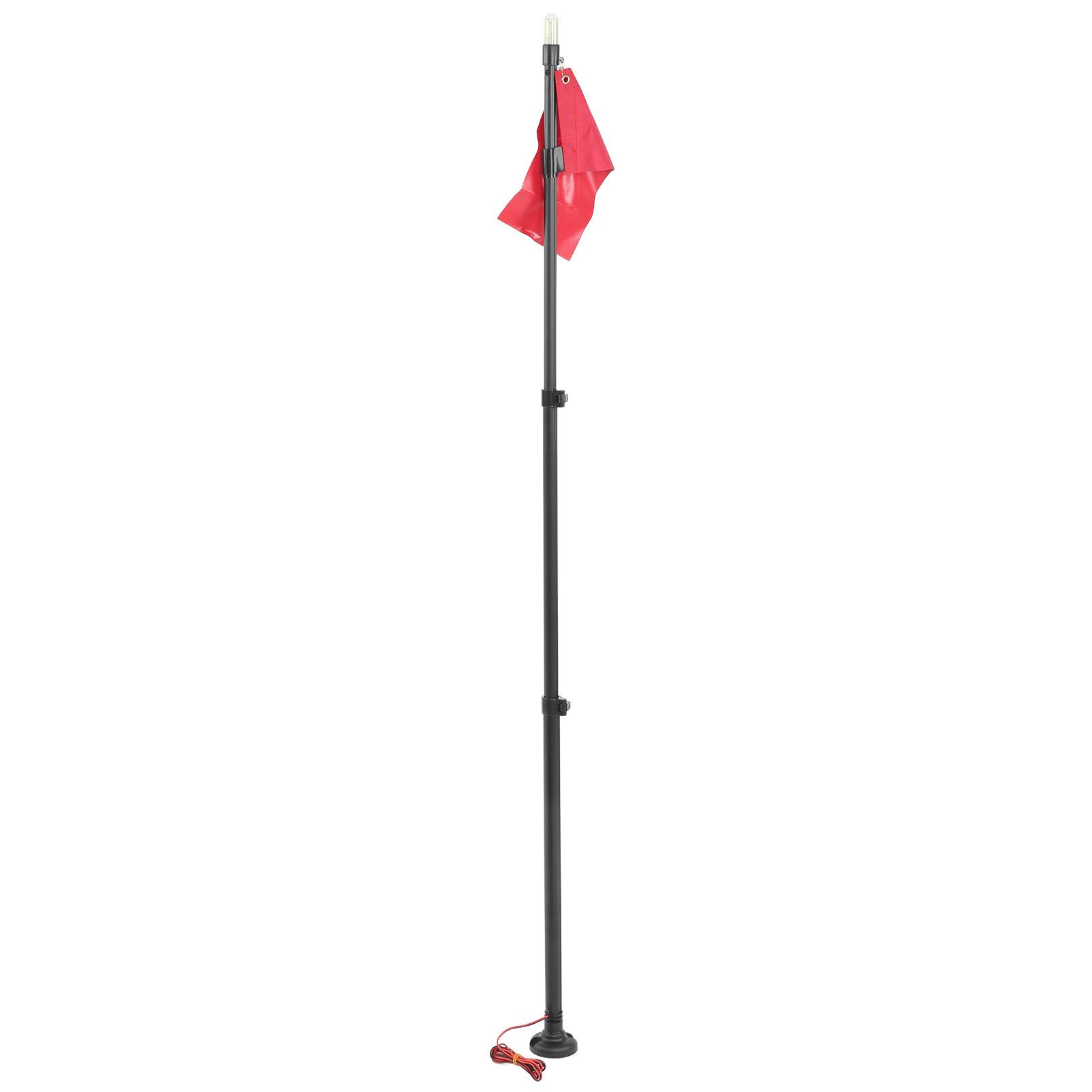 

Safety Canoeing Flag Light Sets Waterproof Lamp for Marine Boat Canoe Accessories