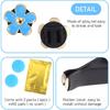 8PCS Daisy Flower Air Freshener Vent Clips - Cute Car Accessories for Women & Girls - Colorful Air Conditioning Outlet Clip - Blue, White