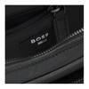 Hugo Boss Interwoven Letter Pattern Silver Hardware Fabric Crossbody Shoulder Bag Men bags Black 50548085001