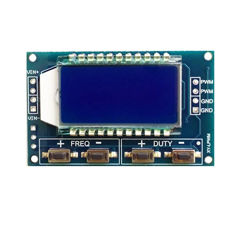 PWM Signal Generator PWM Pulse Frequency Duty Cycle Adjustable Module LCD Display 3.3V-30V PWM Board Module