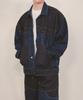 Ninenuts Panel Mix Denim Trucker Jacket_Blue