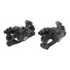 1 Set Aluminum Alloy Mountain Bike Disc Brake Bicycle Cable Puller Replacement Parts Black